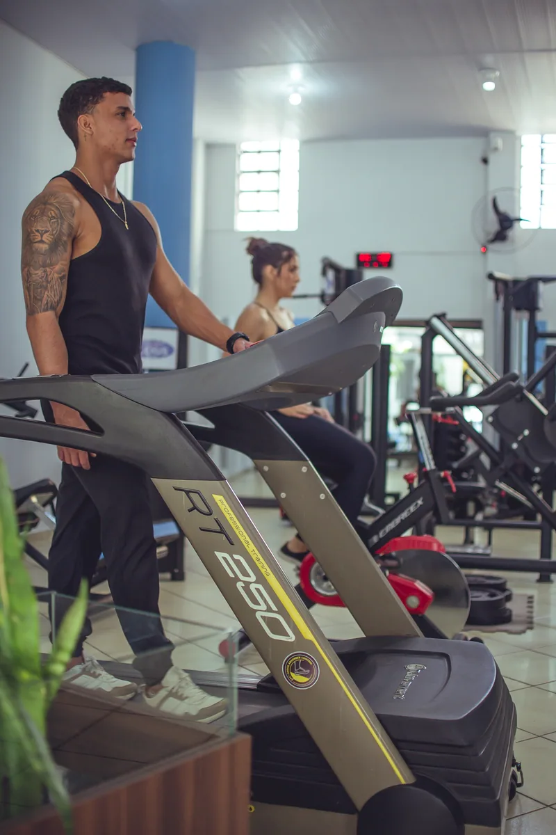 Alunos treinam em ambiente reservado da Flexus